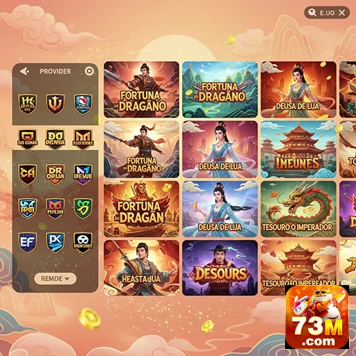 Ilustração de Acesse o aplicativo cassino 73m para jogos rápidos e seguros